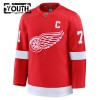 Dresovi Detroit Red Wings 2024-25 Fanatics Premium Dylan Larkin Domaći Crvena - Dječji